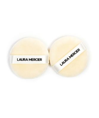 LAURA MERCIER ミニヴェロアパフ（2個入り）