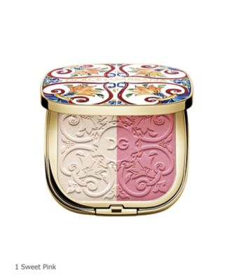 DOLCE＆GABBANA BEAUTY ソーラーグロウ イルミネーティングパウダー デュオ（ミニブラシ付き）（限定品）