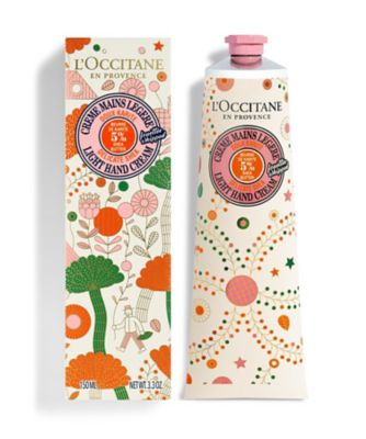 L'OCCITANE フローラルコットン スノーシア ハンドクリーム 150mL（限定品）