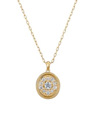 ＜festaria bijou SOPHIA (Women)＞Ｋ１８ＹＧダイヤモンドネックレス　２１２０３－２２１１００１００
