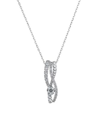 ＜festaria bijou SOPHIA (Women)＞Ｐｔ９５０／８５０　ダイヤモンド　ネックレス　２１２３８－２１１１００１００