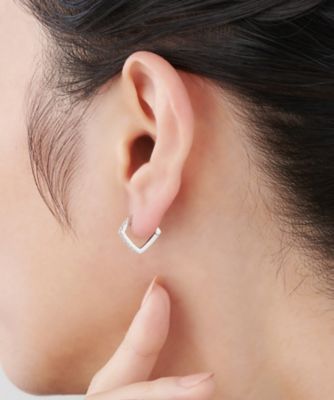 Ptダイヤモンド ピアス | festaria bijou SOPHIA (Women