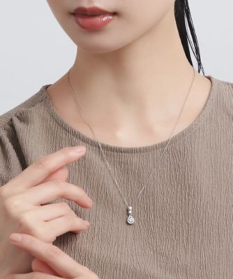 Ｐｔ９５０／Ｐｔ８５０ダイヤモンドネックレス　２１４１０－２１１１００１５０