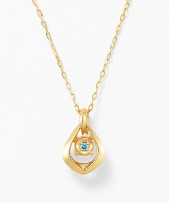 K18YGダイヤモンドネックレス 21450－221100080