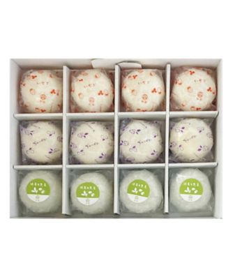 生クリーム大福詰合せ（苺・ブルーベリー・黒豆抹茶）3種12個