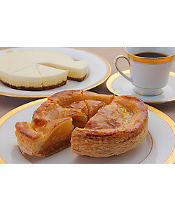 金谷ホテルベーカリー/カナヤホテルベーカリー 金谷アップルパイとチーズケーキセット