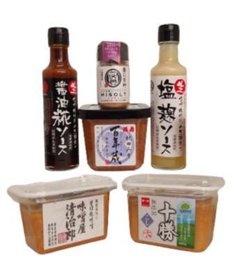 ＜三越伊勢丹/公式＞ あぶまた味噌/アブマタミソ 発酵食品ソムリエのスタイリストおすすめ！発酵調味料6品セット！ 味噌類・調味料（豆原料）【三越伊勢丹/公式】