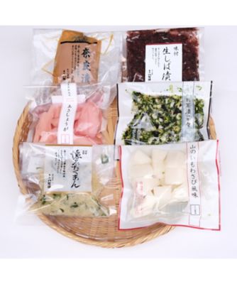 京漬物６点セット