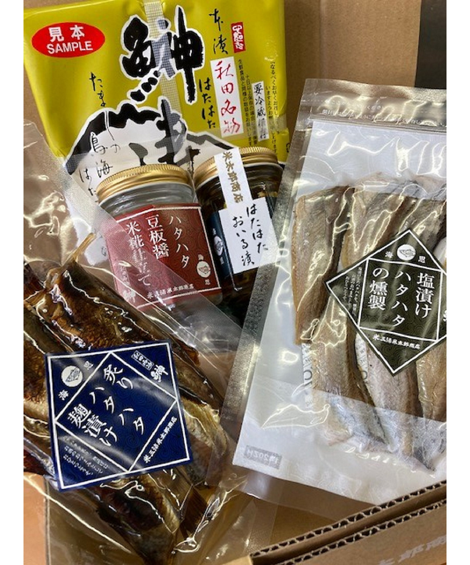 815円 激安人気新品 三浦米太郎商店 ハタハタ豆板醤米糀仕立て 80g