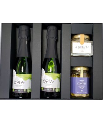 ＜CONDIMENTO MEDITERRANEO＞ノンアルコールスパークリングＯＰＩＡ・鰆とフグのコンフィ　ギフトセット