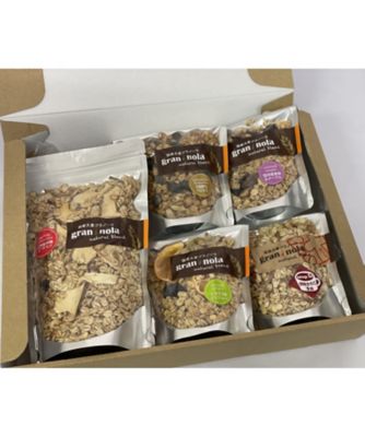 ぐらんふぁーむ/グランファーム 国産大麦グラノーラ 欲ばり5個セット