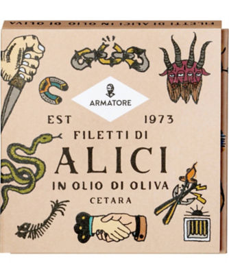 ＡＲＭＡＴＯＲＥ社＞チェターラ産アンチョビ ９０ｇ | フード・食品