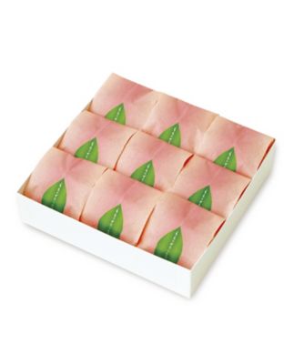 ＜銀座あけぼの＞もものぜりぃ　９個入