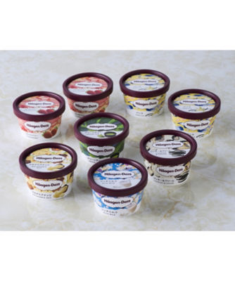  ハーゲンダッツ ミニカップセット（6種8個入り）アイス クリーム、フローズン ヨーグルト（洋菓子）