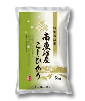 コシヒカリ　特別栽培米　フード・食品　三越伊勢丹オンラインストア・通販【公式】　新潟県南魚沼産　５ｋｇ