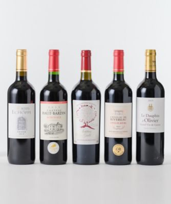 ４７ ２０１５年ボルドー赤ワイン５本セット 三越伊勢丹オンラインストア 公式