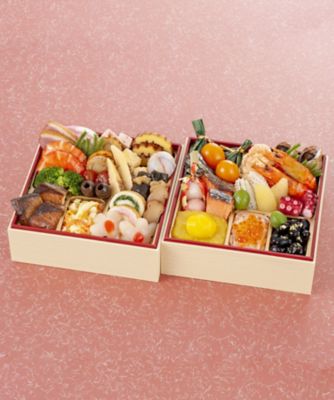 【送料無料】能登 和倉温泉 宝仙閣監修 38．和風おせち二段【Web限定】【三越伊勢丹/公式】