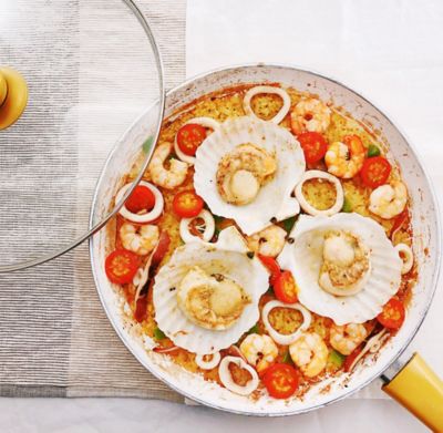 フライパンで簡単調理 からつき帆立のパエリアセット ３ ４人前 三越伊勢丹オンラインストア 公式