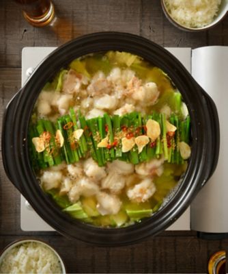 ＜崔家の健美鍋＞黒毛和牛もつ鍋（柚子風味）