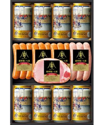 お中元にビールとグルメ食品セット 夏ギフト21