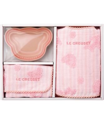 ５９８３７３ ル クルーゼ ベビー デイリー ギフトセット ミルキーピンク 食器 雑貨 の通販 三越オンラインストア