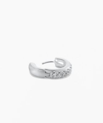 Wish upon a star®︎プラチナPt950 ダイヤモンドフープピアス Wish upon a star®︎プラチナPt950 ダイヤモンドフープピアス