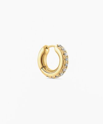 WISH UPON A STAR (Women)/ウィッシュ アポン ア スター Ｋ１８ＹＧ　ダイヤモンドピアス　※シングル