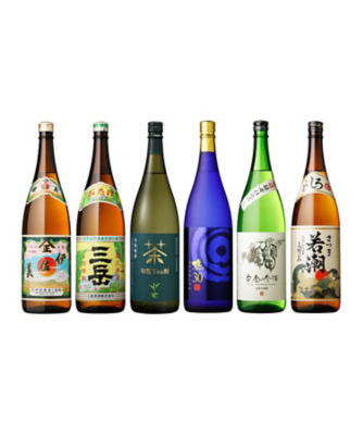 １０６．本格芋焼酎一升瓶飲みくらべ６本セット