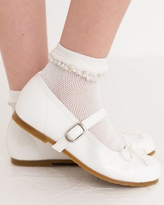 ストラップバレエシューズ