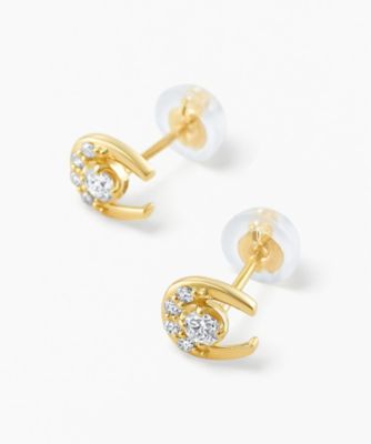 K18YGダイヤモンドピアス | festaria bijou SOPHIA (Women