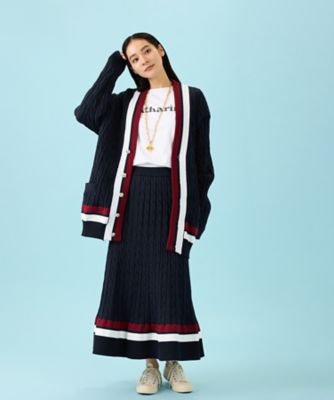MADISONBLUE (Women)/マディソンブルー カーディガン　ＴＥＮＮＩＳ　ＳＷＥＡＴＥＲ　ＣＤ　ＭＢ２５１ー８０１９