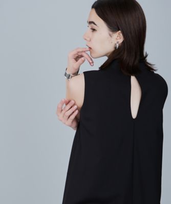 Ｂａｓｉｃ　Ｗｏｏｌ　Ｓｌｅｅｖｅｌｅｓｓ　Ｖーｎｅｃｋ　Ｄｒｅｓｓ　ＭＫ０５０６ーＤＲ０２４