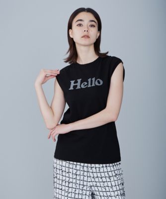 ノースリーブＴシャツ　ＨＥＬＬＯ　ＮＯＳＬＥＥＶＥ　ＴＥＥ　ＭＢ０００－７００２