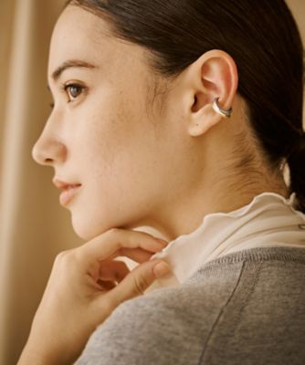 ＜ete bijoux (Women)＞［トリカラー］　イヤーカフ