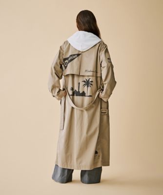 送料無料】コート TRENCH COAT C／L MB254ー