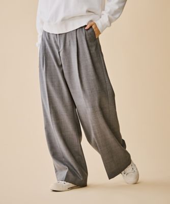 MADISONBLUE】MB191-3011 BAGGY SLACKS AC/RYパンツ MADISONBLUE  