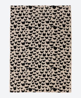 ＜mina perhonen＞【１０月下旬以降お届け】ファブリック　“ａｎｏｎｅ―ａｎｏｎｅ”　ｂｌａｃｋ