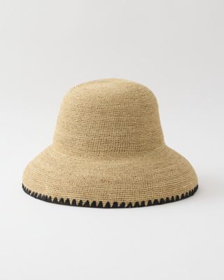 ear cover knit cap(FREE BEIGE): FUMIE=TANAKA: WOMENS