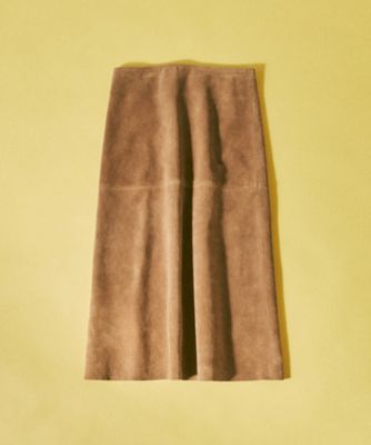＜MADISONBLUE (Women)＞ＭＩーＭＯＬＬＥＴ　ＳＫＩＲＴ　ＳＵＥＤＥ　ＭＢ２６１ー６０１３