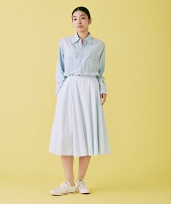PUFF KNEE LENGTH SK CHAMBRAY（VW