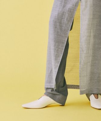 Wool Nylon Shimmering Trousers 6S