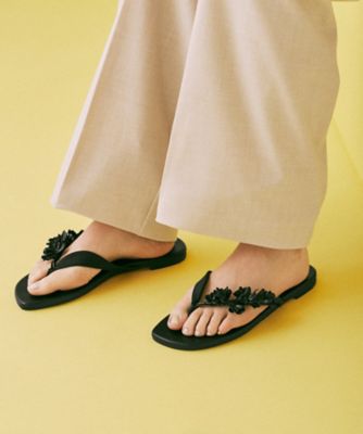 ＜Mame Kurogouchi (Women)＞Ｆｌｏｒａｌ　Ｍｏｔｉｆ　Ｓａｎｄａｌｓ　６Ｓ／ＭＭ２６ＳＳーＡＣ３１２