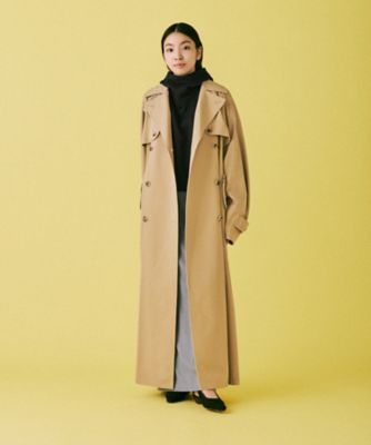 Cording Embroidery Detailed Trench