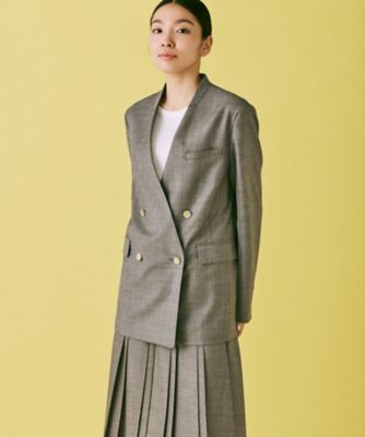 ＜ebure (Women)＞ドライシャンブレージャケット　４３１０４００１３３