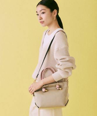 ノットハンドルナイロントートSサイズ BIANCA／V―2174