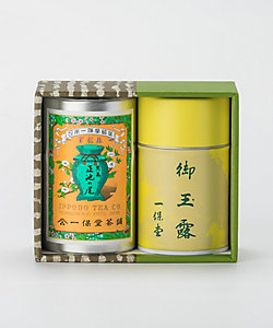 一保堂茶舗/イッポドウチャホ 玉露　滴露・煎茶　正池の尾　小缶セット