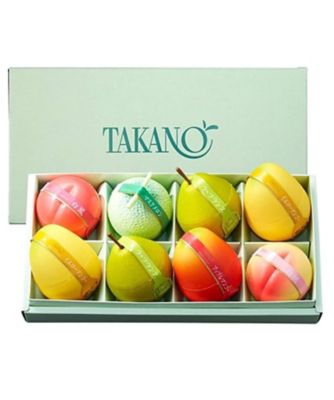 ＜新宿高野＞果実ピュアゼリー８個入Ｗ