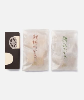 蓮もち鱧おかき２種詰合せ