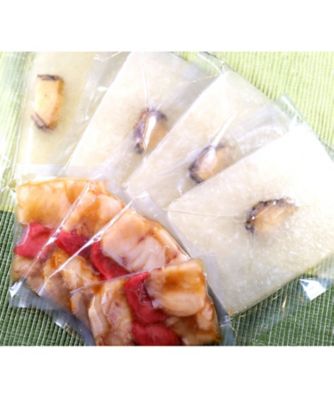 魚政のあわび入り鯛だし茶漬け（甘鯛・クエ・本まぐろ）