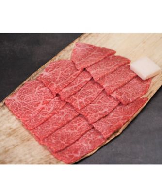 三越伊勢丹オンラインストア・通販【公式】　松阪牛厳選焼肉用　フード・食品